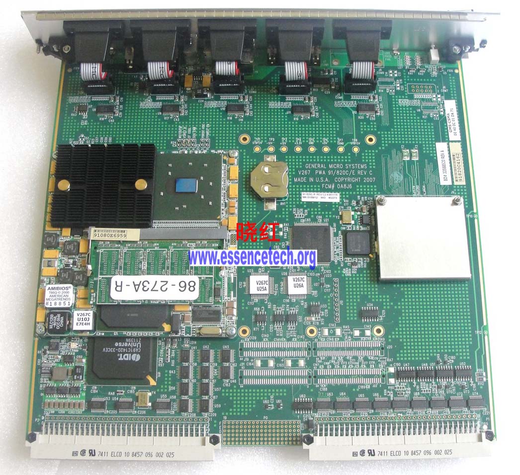 GENERAL MICRO SYSTEMS V267 91-820C-R 0A8J6 GMS-CSMA - Click Image to Close